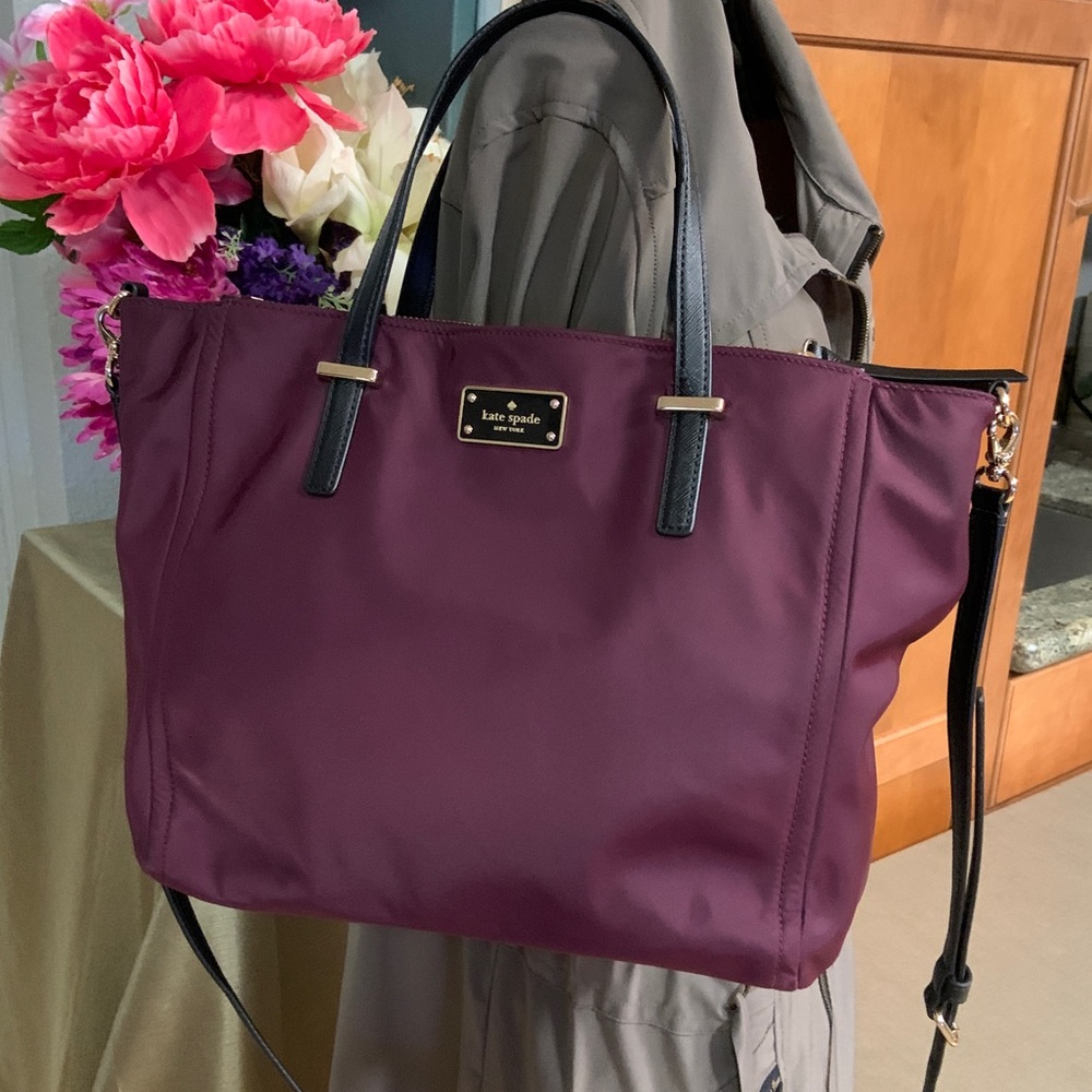 Kate Spade Deep Plum Satchel